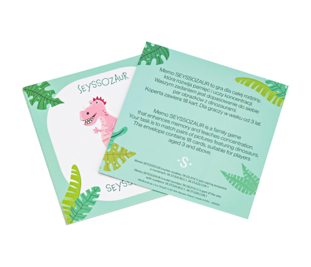 Seysso Szczoteczka soniczna Kids Dinosaur Coral (3+) - 1280312 - zdjęcie 7